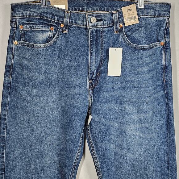 Levi's 505 Regular Straight Leg 36x32 NWT - Picture 2 of 9